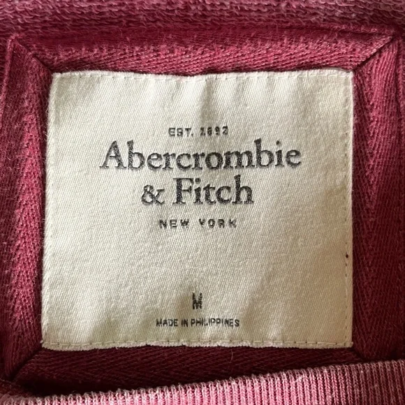 Abercrombie & Fitch Coca-Cola Graphic Sweatshirt | Mauve Pink | Size M - Picture 2 of 5